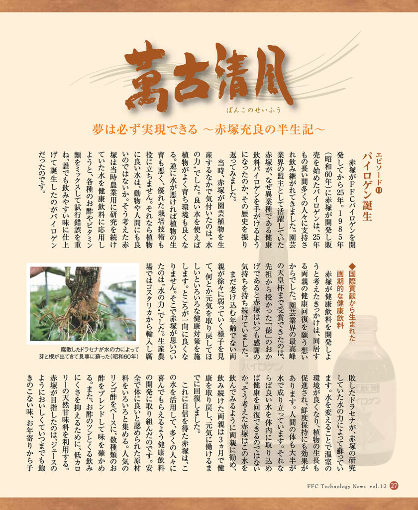 萬古清風　FFC Technology News vol.12 P27